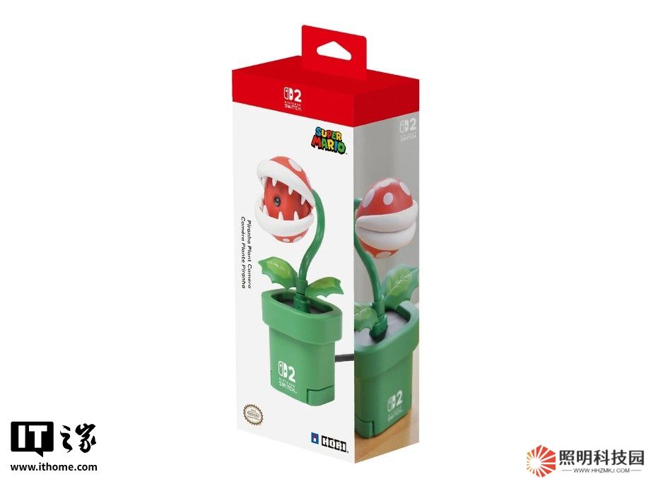 Hori 發(fā)布任天堂 Switch 2 游戲機(jī)攝像頭：“吞食花”設(shè)計可防窺