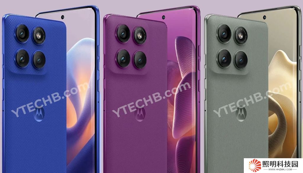 摩托羅拉 Edge 60 Pro 手機(jī)渲染圖曝光：天璣 8350 芯片、新增 Moto AI 鍵，6000mAh 電池