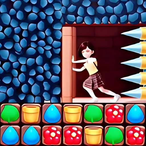 挑戰(zhàn)消了個(gè)消v1.0-消除闖關(guān)密室拯救小姐姐！